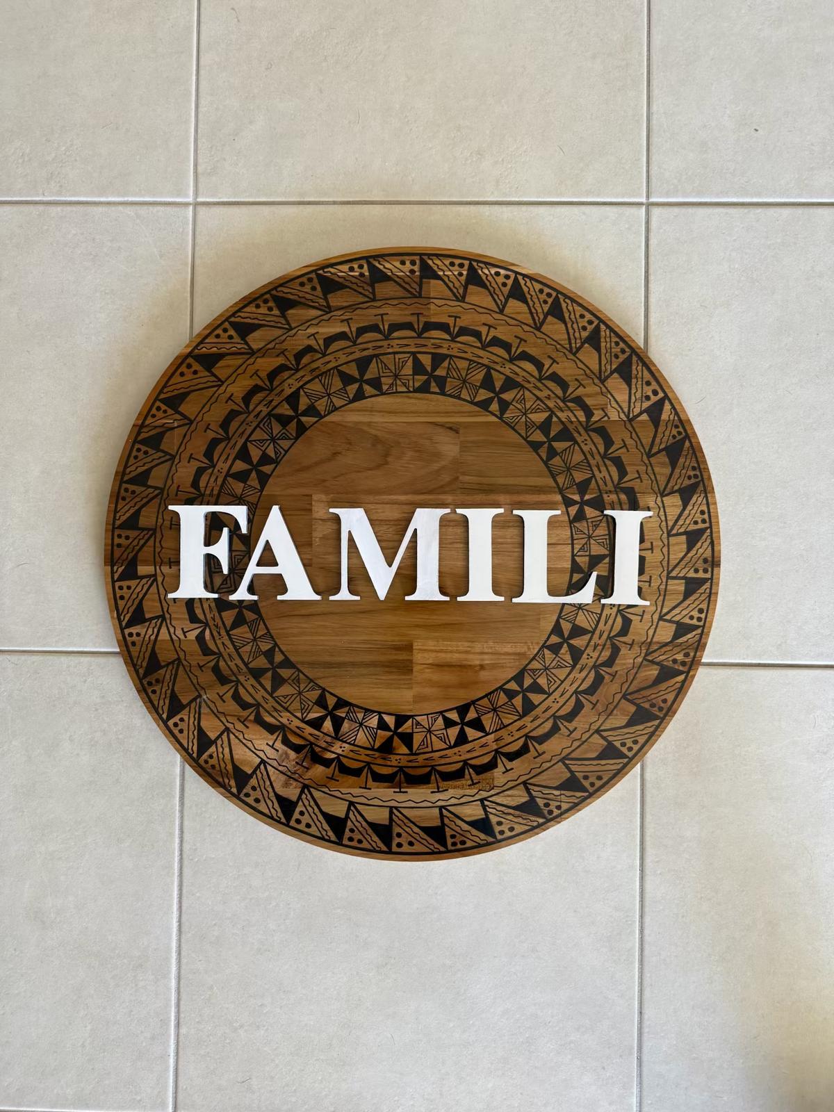 Hori.Inc Ingoa name board, custom Māori and Pasifika lettering 6