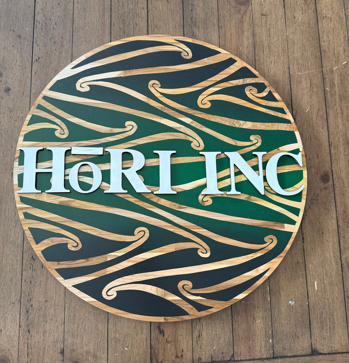 Hori.Inc Ingoa name board, custom Māori and Pasifika lettering 5