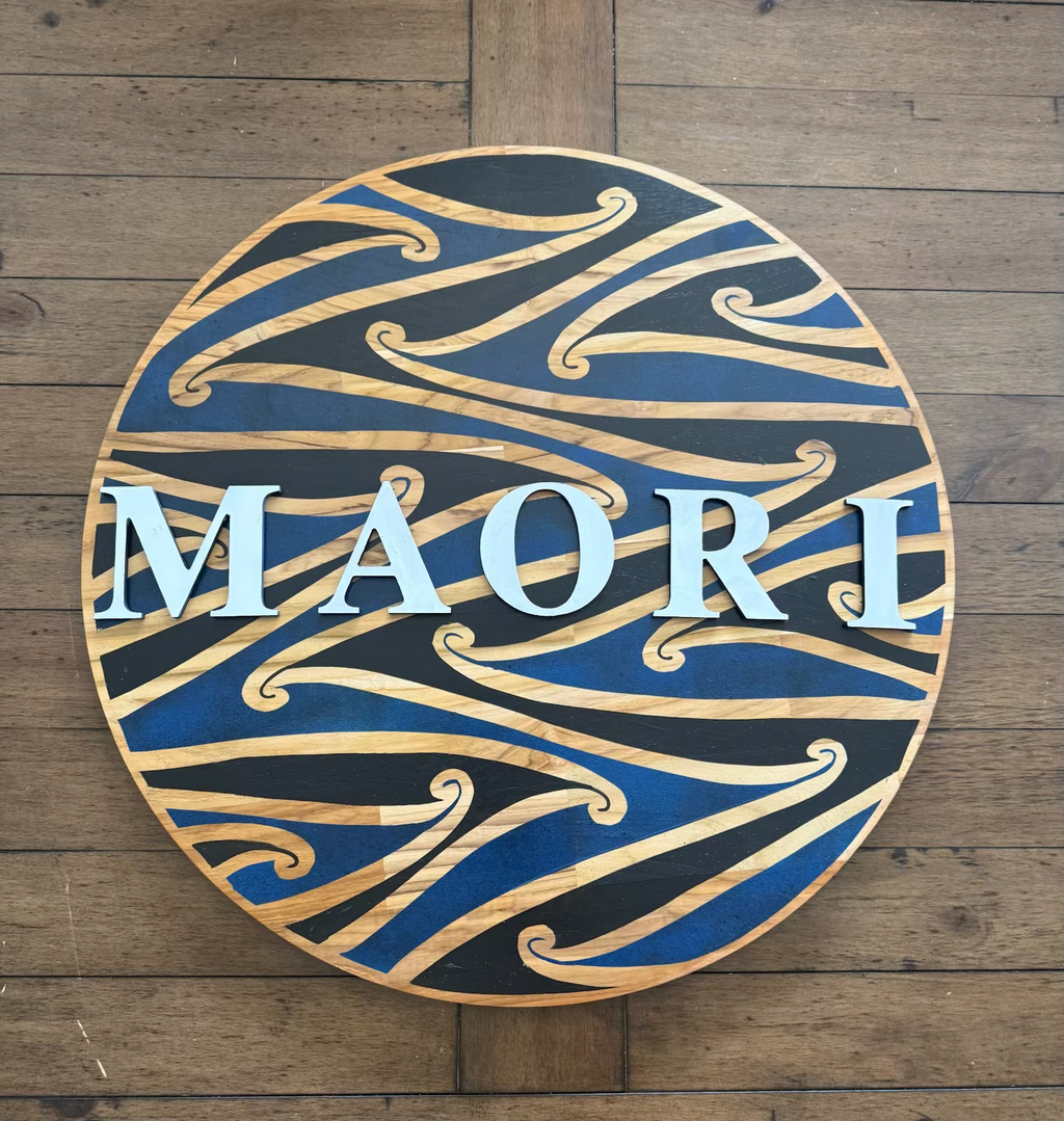 Hori.Inc Ingoa name board, custom Māori and Pasifika lettering 4