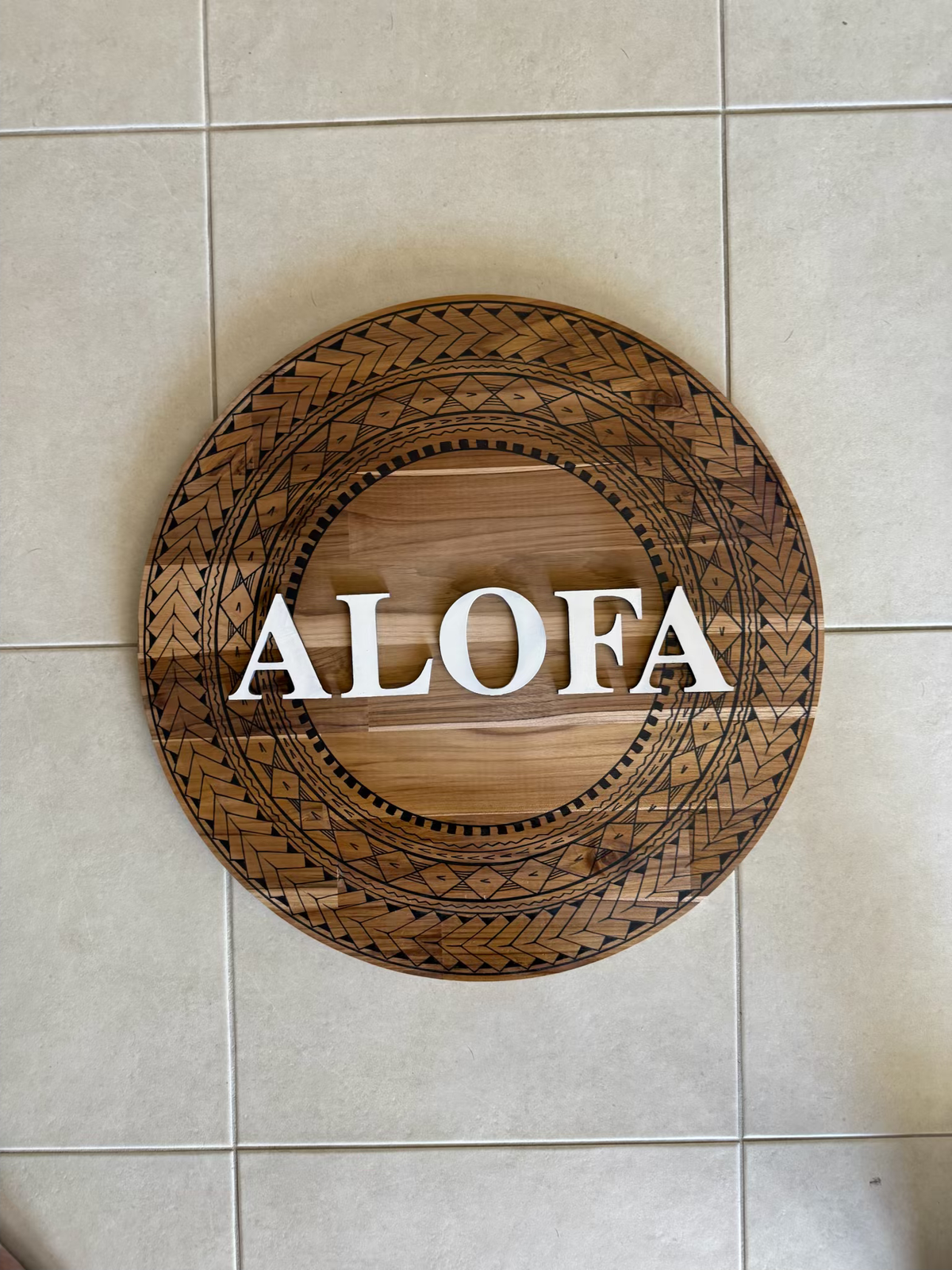 Hori.Inc Ingoa name board, custom Māori and Pasifika lettering 7