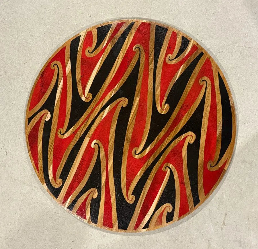 Kōkōwai red Ingoa name board preview