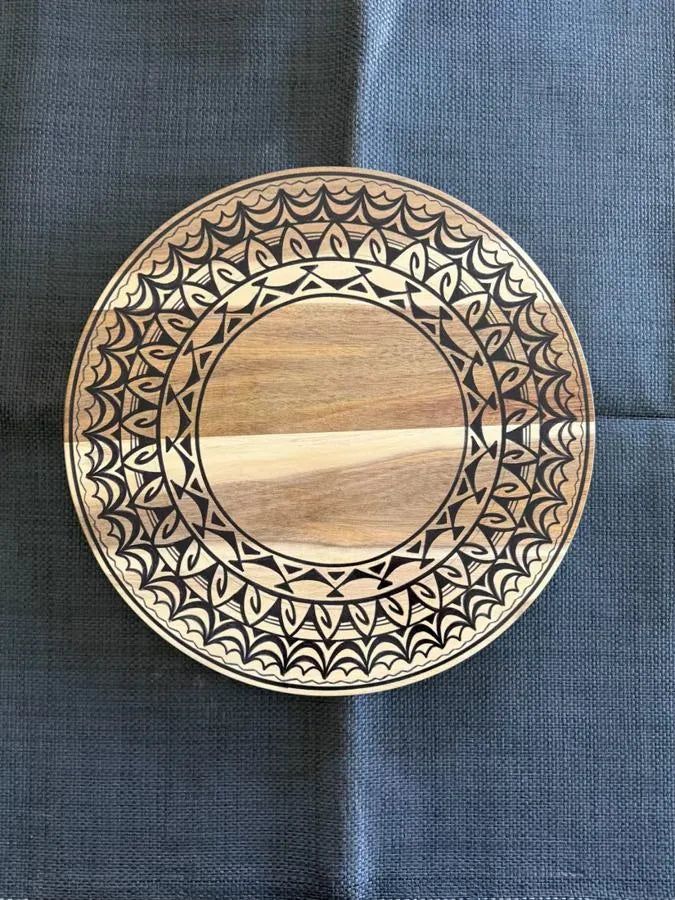 Pasifika timber Ingoa name board preview