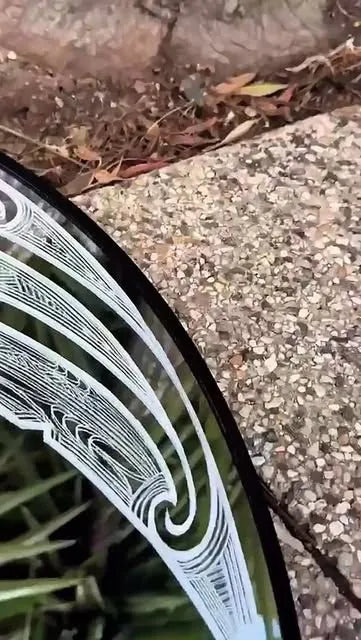 Hori.Inc on Instagram: engraved mirror in the garden